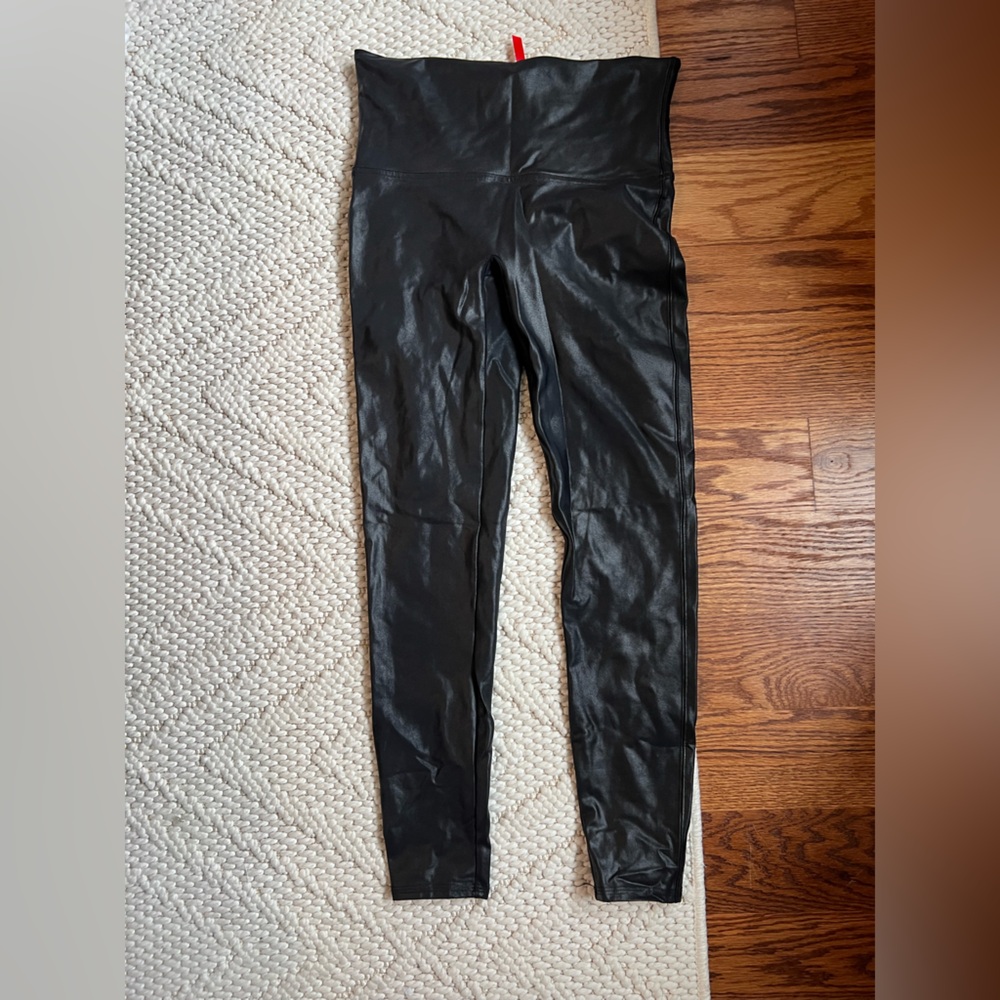 Spanx Leather Leggings